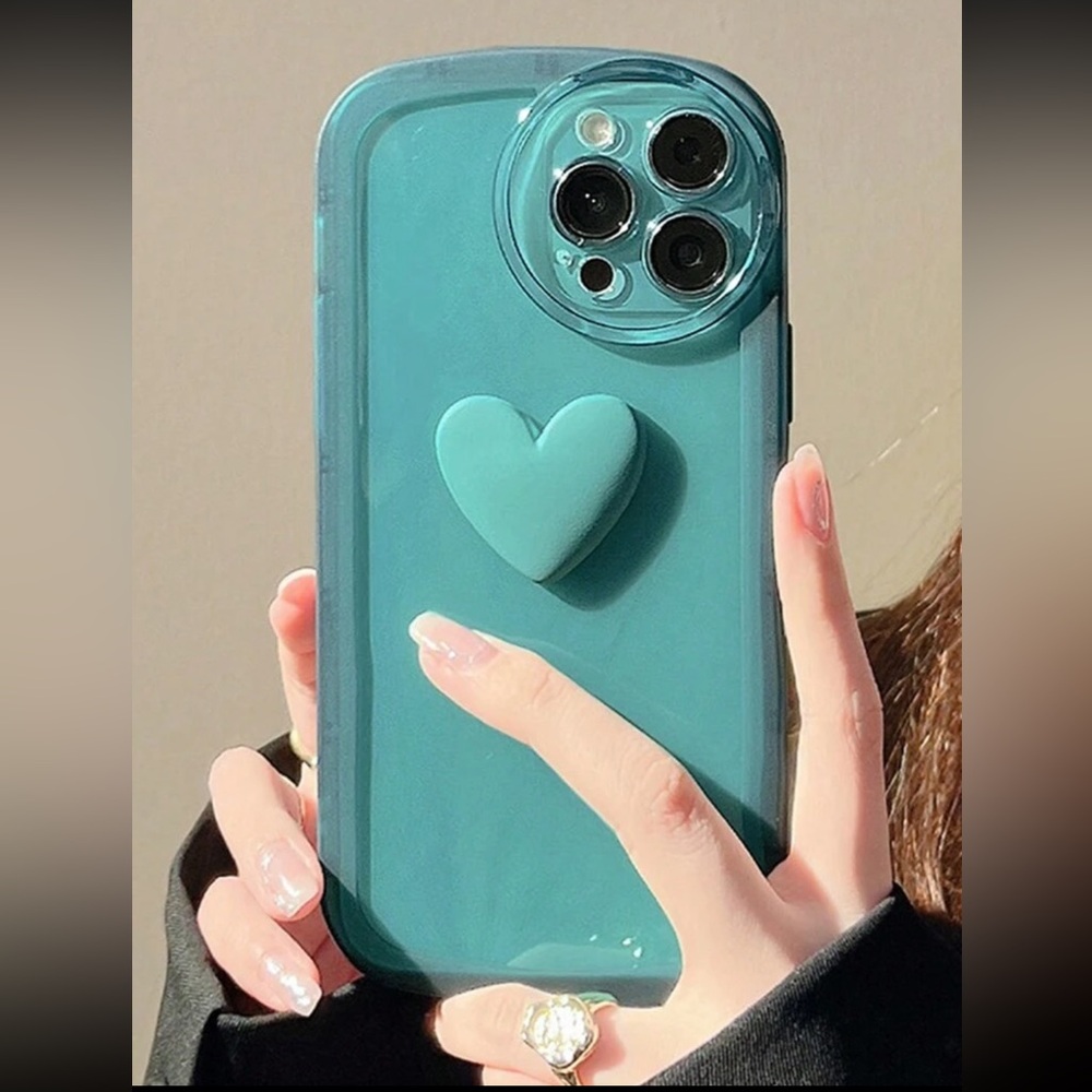 COPY - Small Heart Shaped Phone Case Compatible With Apple iPhones 13